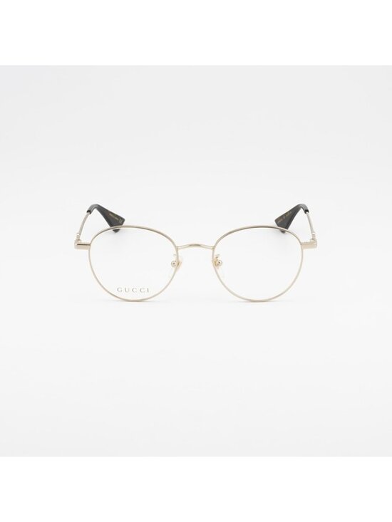 Gucci GG0607OK 001 Eyeglasses Gold 50mm Round Frame main image 9